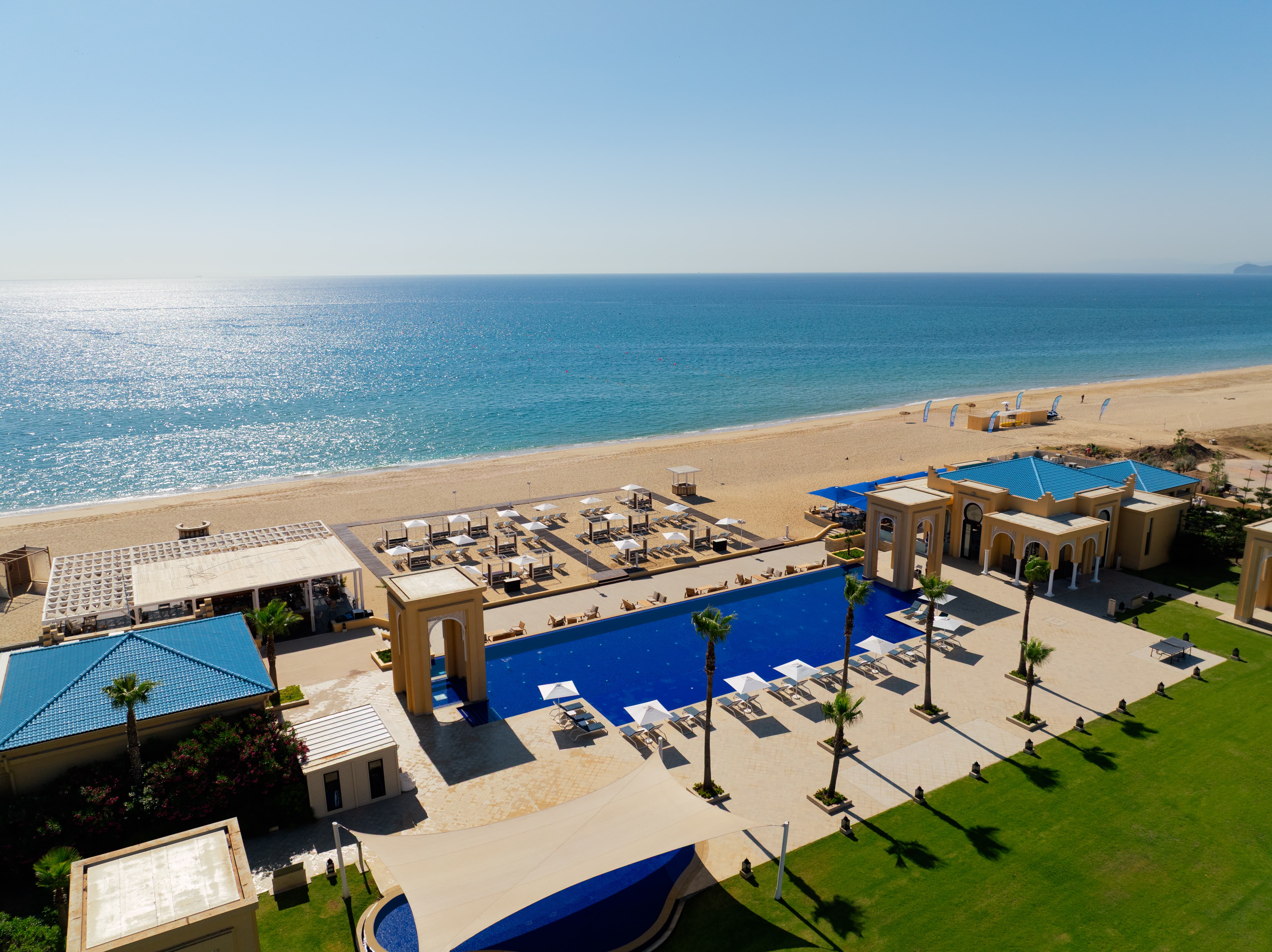Beachfront Pool at Banyan Tree Tamouda Bay